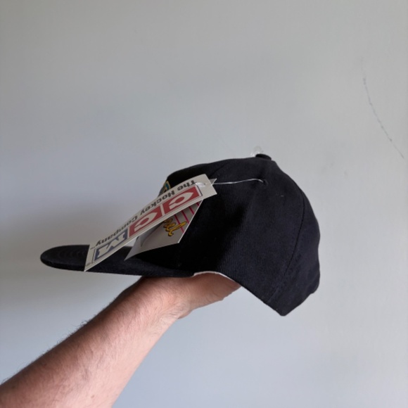 vintage CCM SWEDEN HOCKEY Snapback hat RARE NWT - Picture 5 of 9